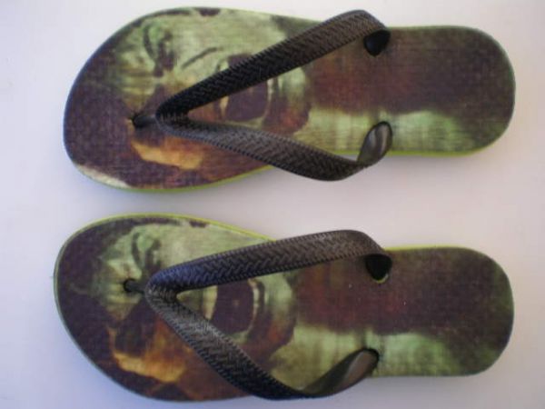 chinelo personalizado Hulk