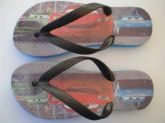 chinelo personalizado carros