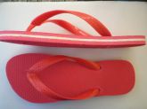 chinelo liso sem estampa com filete branco